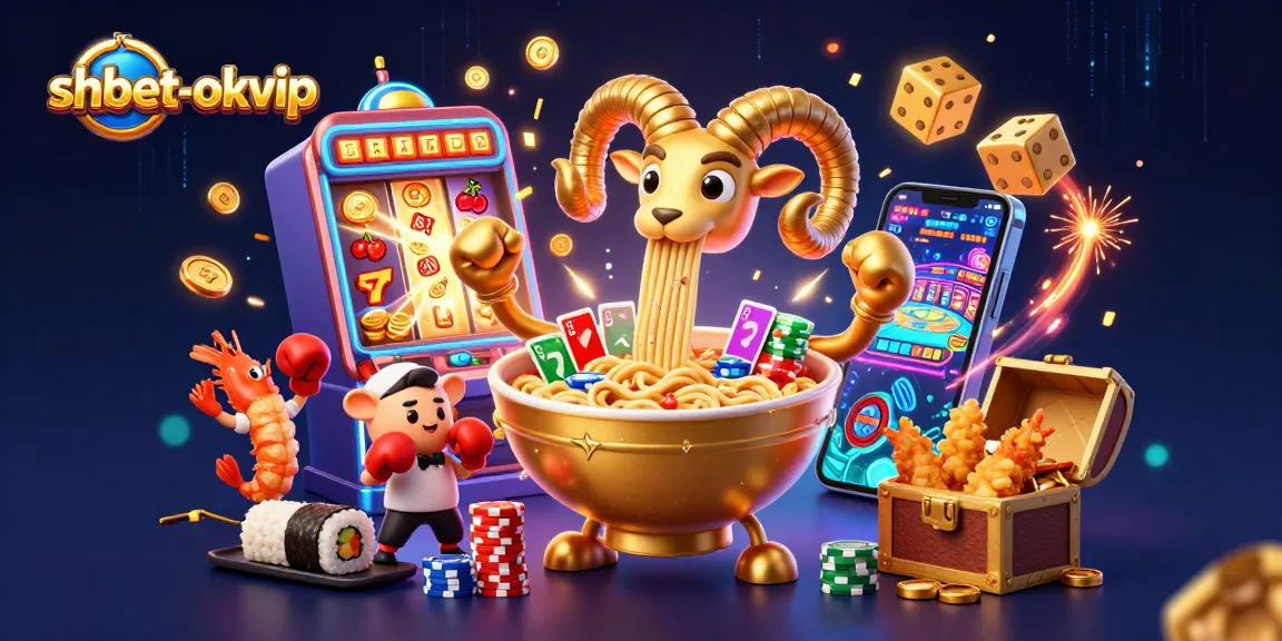 Engage with exciting slots and bonuses at shbet-okvip, featuring vibrant characters and dynamic gaming elements.