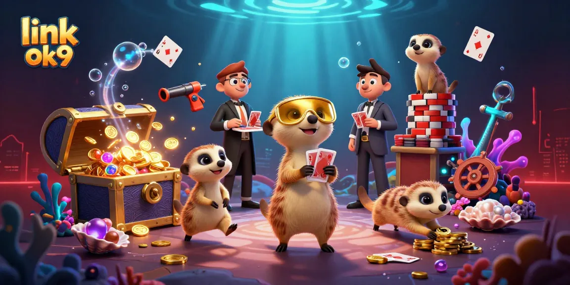 Experience the excitement at link ok9 with vibrant casino action featuring lively meerkats.